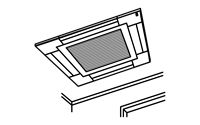 エアコン業務用天井埋込型