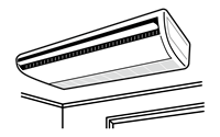 エアコン業務用天井吊り型